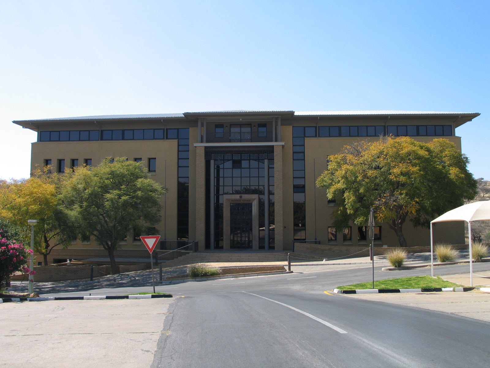 The National Council building in Windhoek